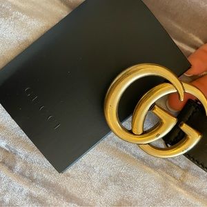 Gucci Double G buckle belt